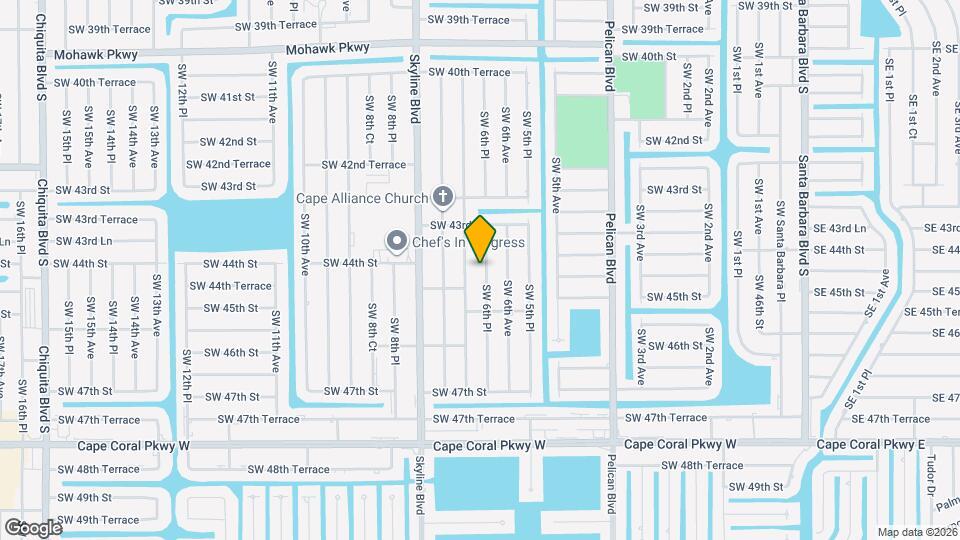4404 SW 6th Pl, Unit 2R Map and Location Details