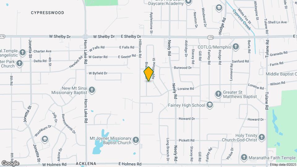 4864 Bradford Dr Map and Location Details