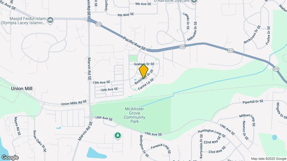 1518 Bedstone Dr SE Map and Location Details