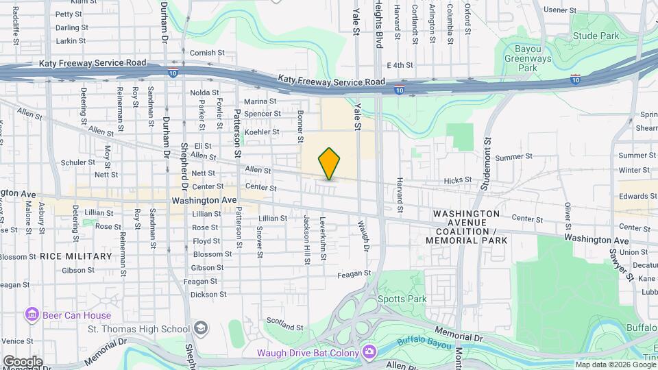3838 Center St Map and Location Details