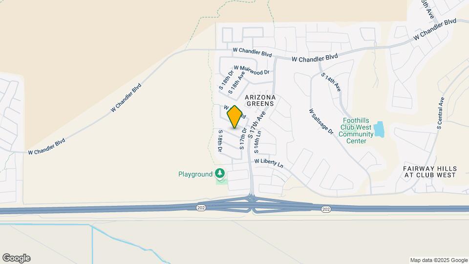 1738 W Glenhaven Dr Map and Location Details