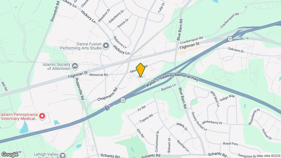 521 Kemmerer Ln Map and Location Details