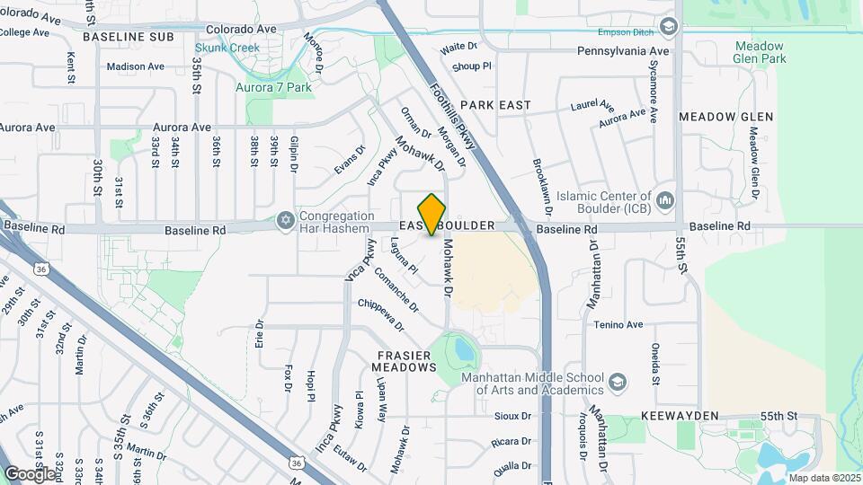 4500 Baseline Rd, Unit 3101 Mapa y Detalles de la Ubicación