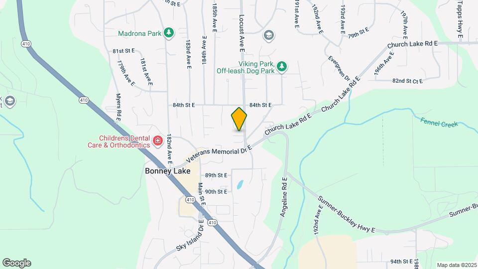 8503 Locust Ave E, Unit 4 Map and Location Details