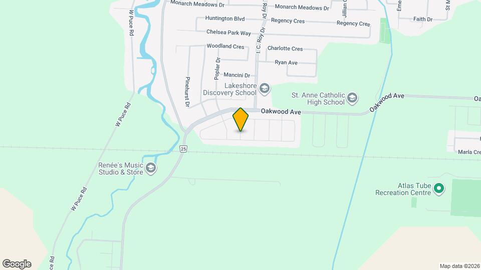 389 Cypress Ln Map and Location Details