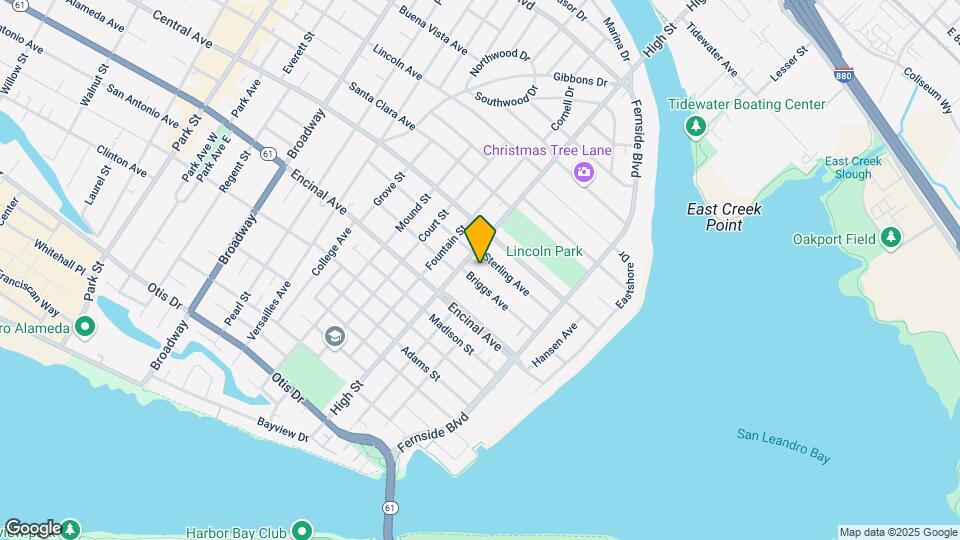 3215 Briggs Ave Mapa y Detalles de la Ubicación