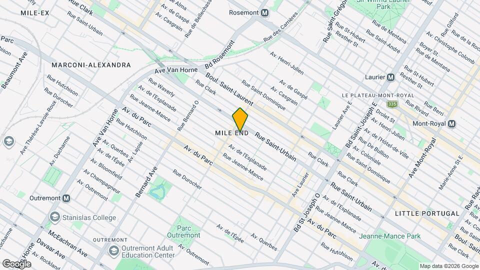 5427 Waverly Rue Map and Location Details