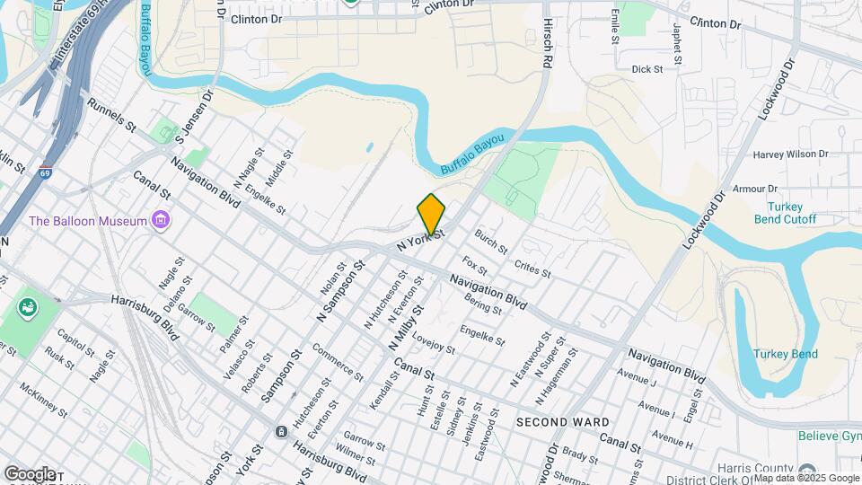 430 N Hutcheson St Map and Location Details