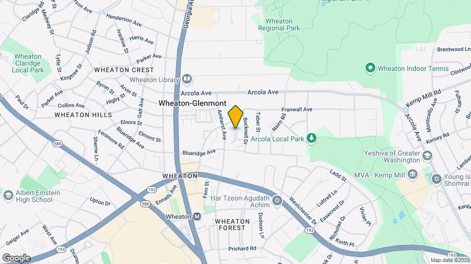 11503 Amherst Ave Map and Location Details