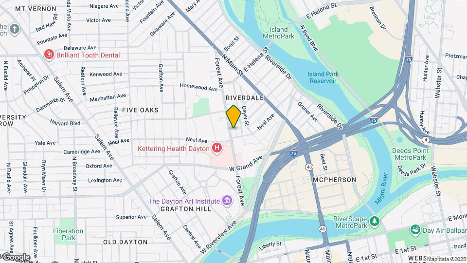 412-414 Forest Ave Map and Location Details