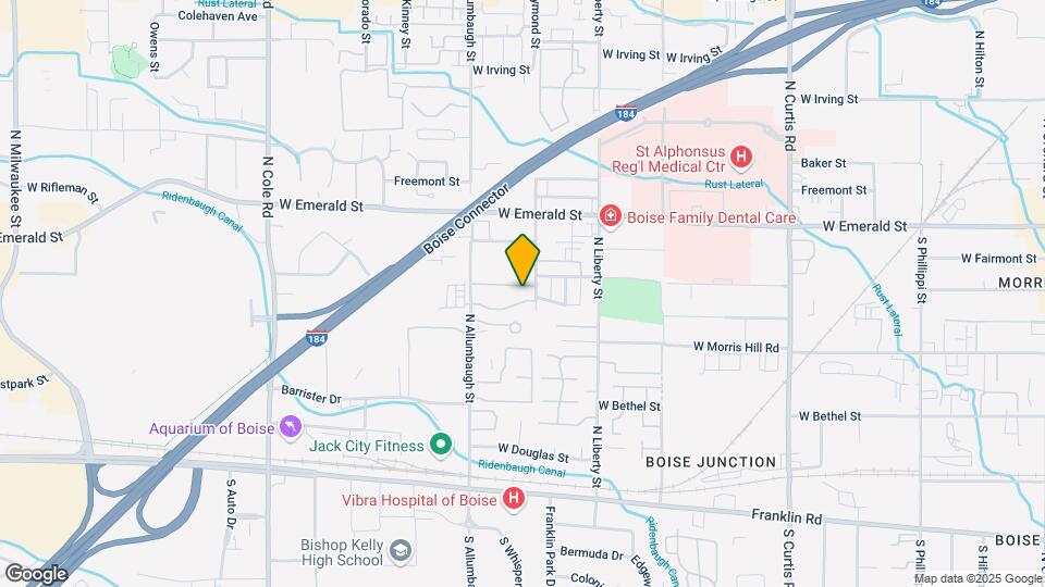 6635 W Denton Ln Map and Location Details