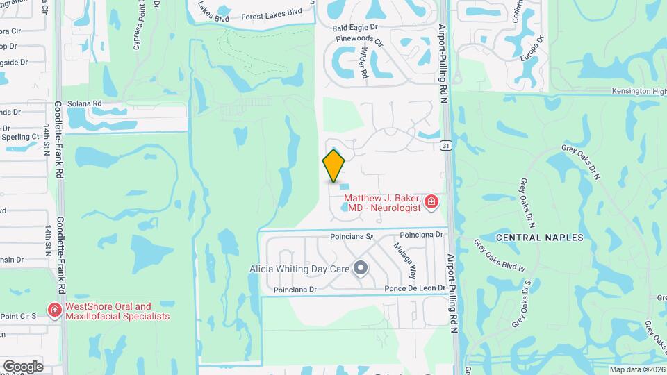 2938 Coco Lakes Dr Map and Location Details