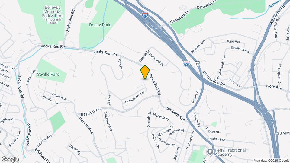 434 Katherine St Map and Location Details