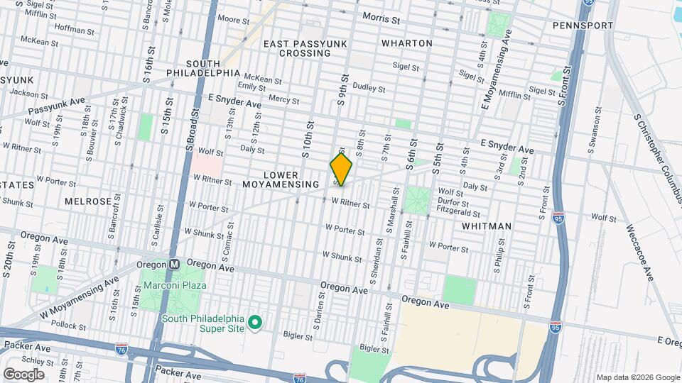 2324 S Mildred St Mapa y Detalles de la Ubicación