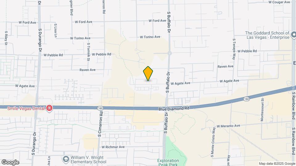 7926 W Agate Ave Map and Location Details