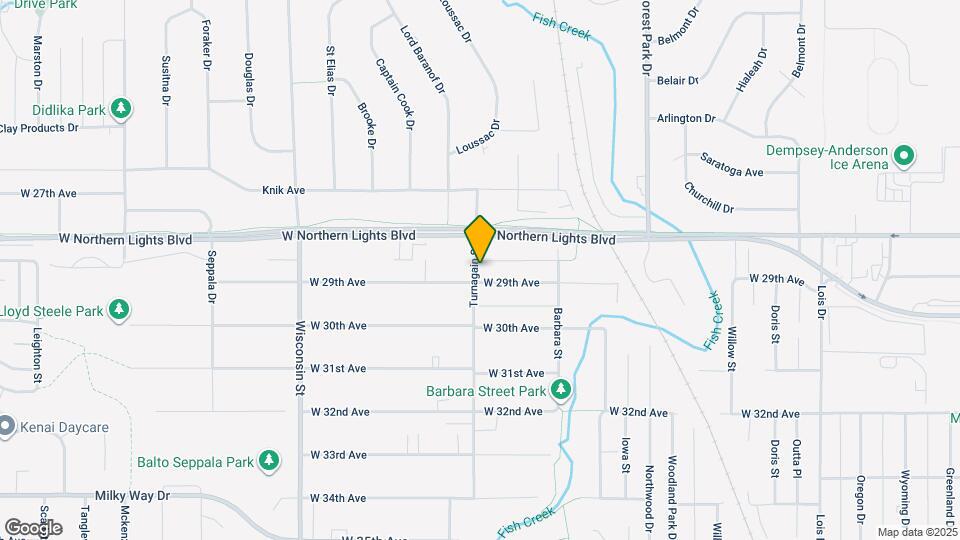 2807 Turnagain St Map and Location Details