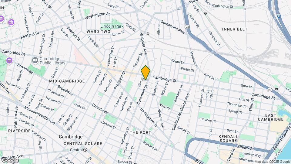 387 Columbia St Map and Location Details