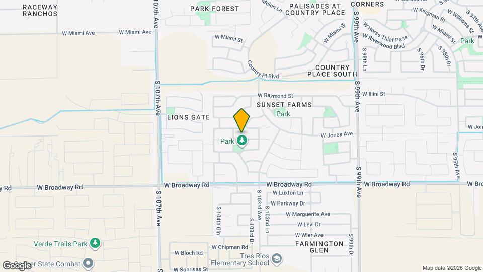 10368 W Atlantis Wy Mapa y Detalles de la Ubicación