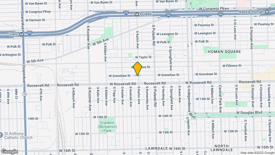 4101 W Grenshaw St Map and Location Details