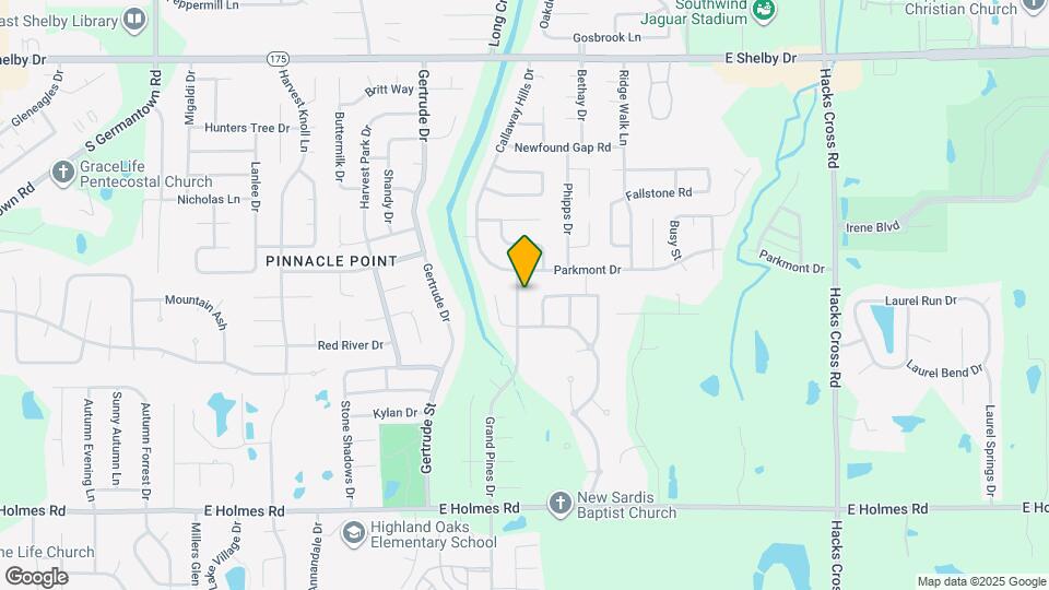 4960 Grand Pines Dr Map and Location Details