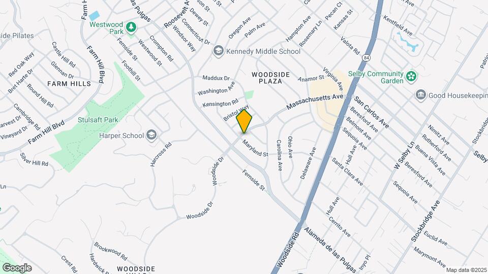 2797 Massachusetts Ave Map and Location Details