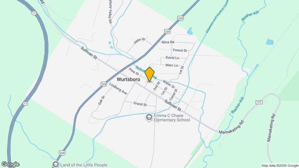 97 Pine St Map and Location Details