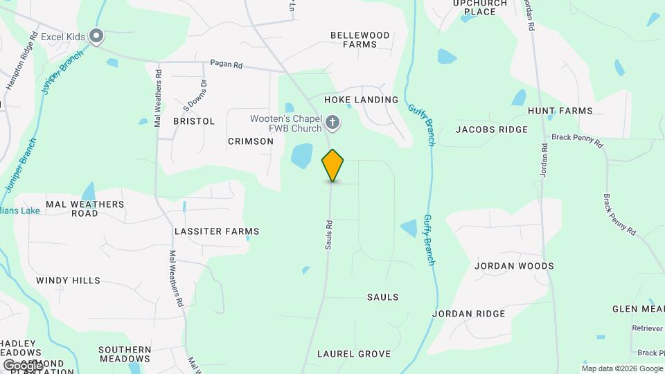 6117 Oak Psge Dr Map and Location Details