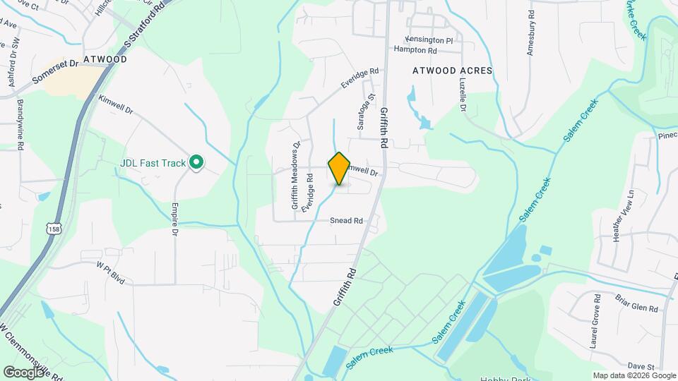 2272 Hartfield Cir Map and Location Details