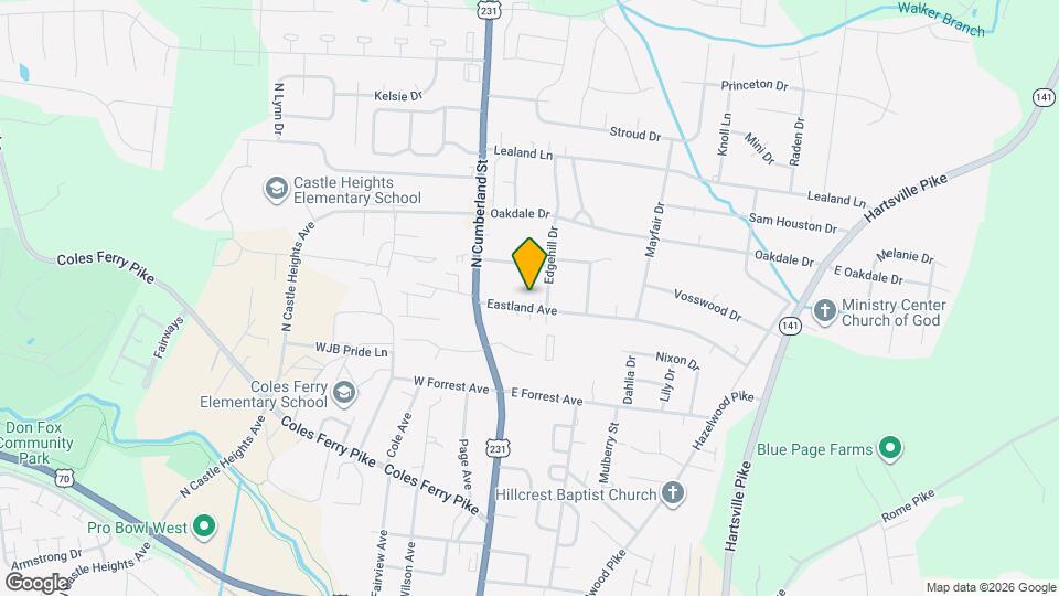 113 Eastland Ave Map and Location Details