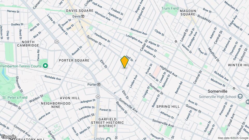 17 Ashland St, Unit 1 Map and Location Details