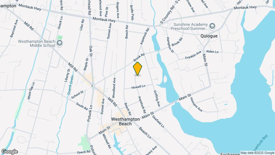 60 Aspatuck Rd Map and Location Details