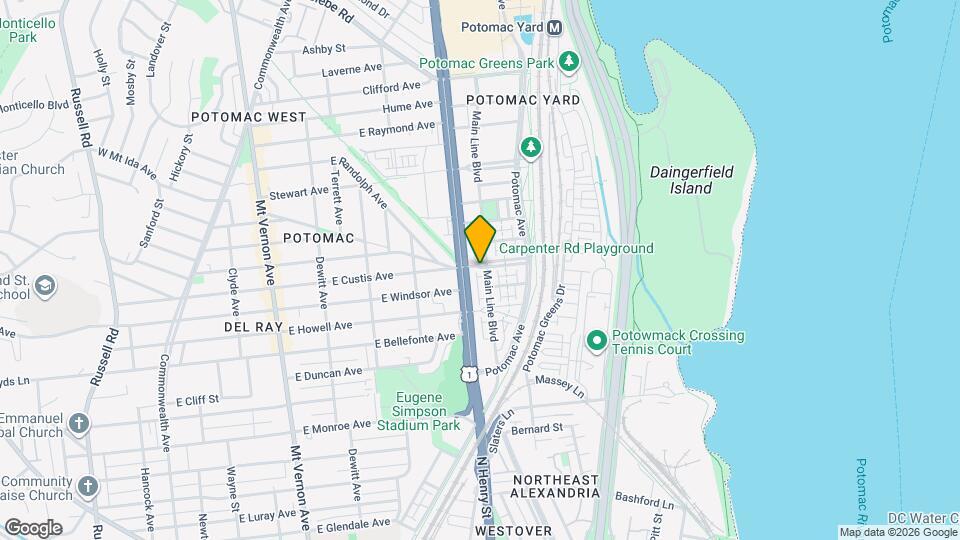 619 E Custis Ave Map and Location Details