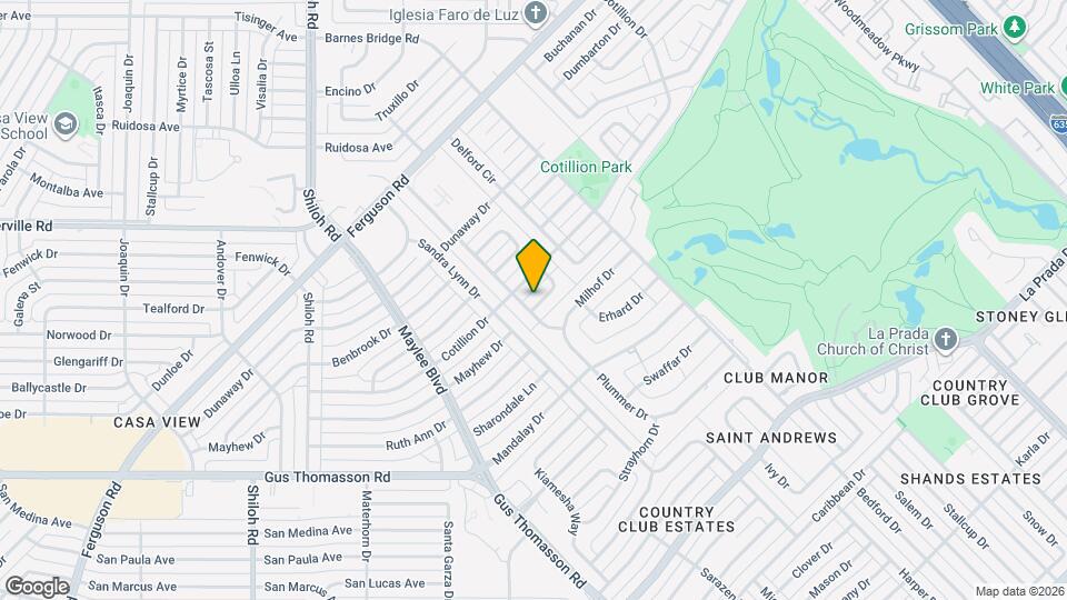 3507 Mayhew Dr Map and Location Details