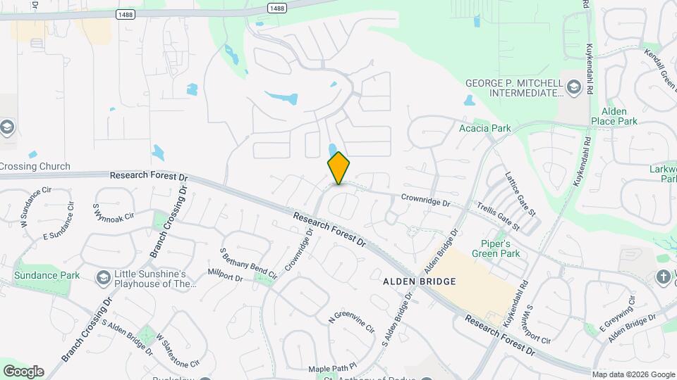 38 N Walden Elms Cir Map and Location Details