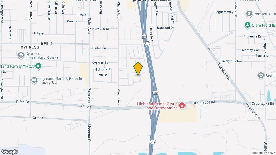 7834 Nye Dr Map and Location Details