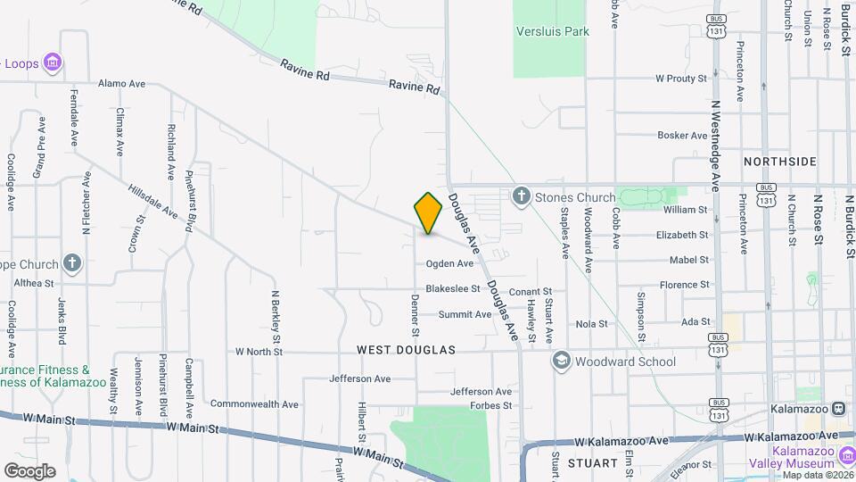 1032 Denner St Map and Location Details