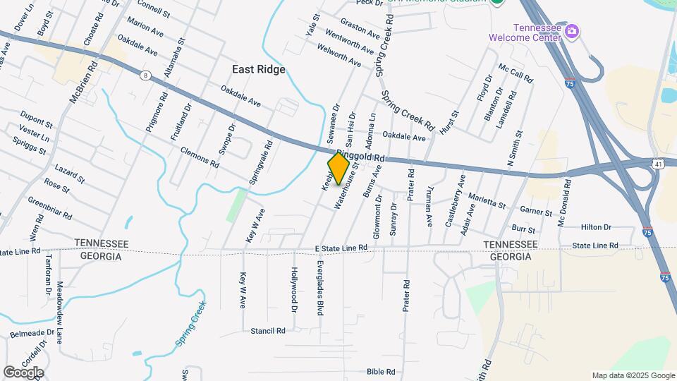 1521 Waterhouse St Map and Location Details