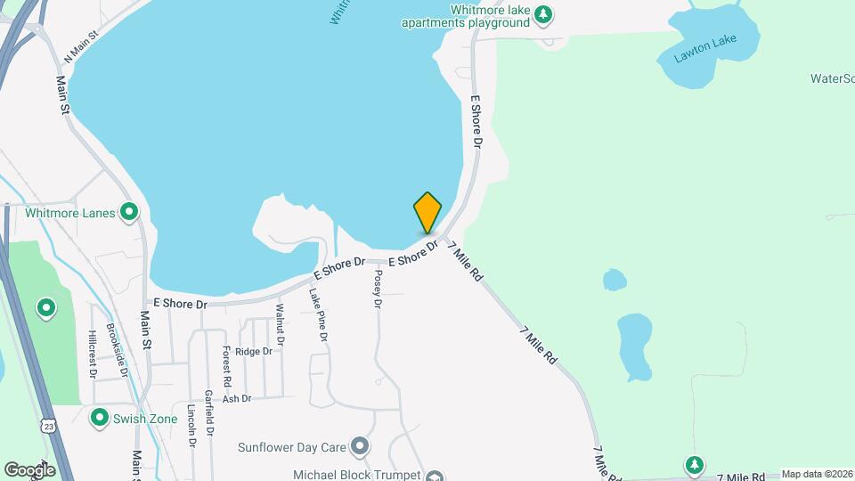 381 E Shore Dr Map and Location Details