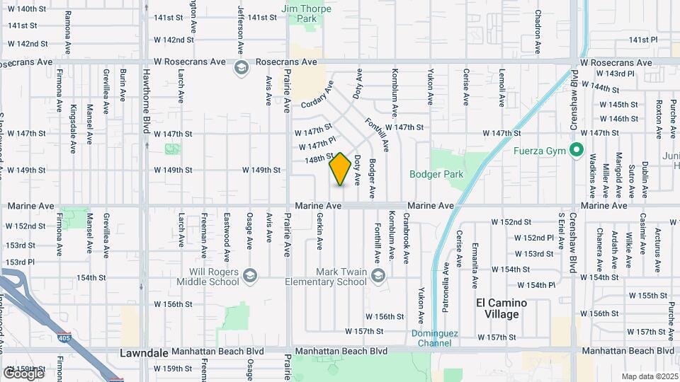 15007 Florwood Ave Map and Location Details