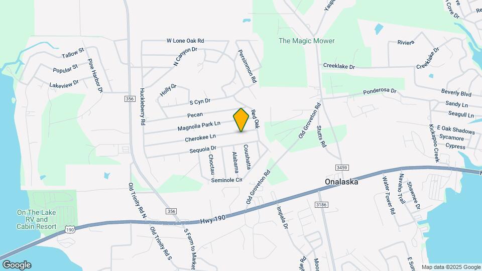 612 Cherokee Ln Map and Location Details