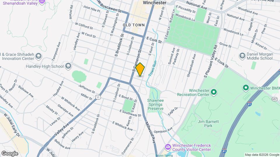 128 E Pall Mall St Mapa y Detalles de la Ubicación