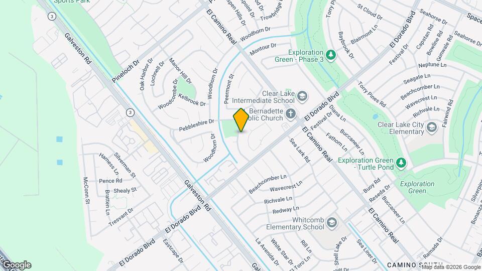 15523 Pensgate St Map and Location Details