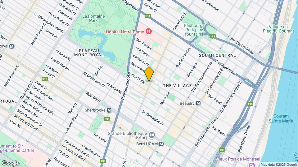 2017-2019 Wolfe St Map and Location Details