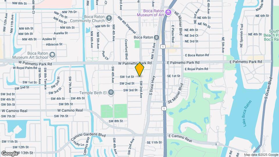 101 SW 2nd Ave Map and Location Details