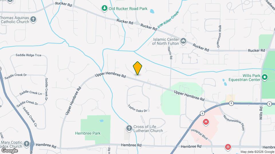 315 Foe Creek Dr Map and Location Details