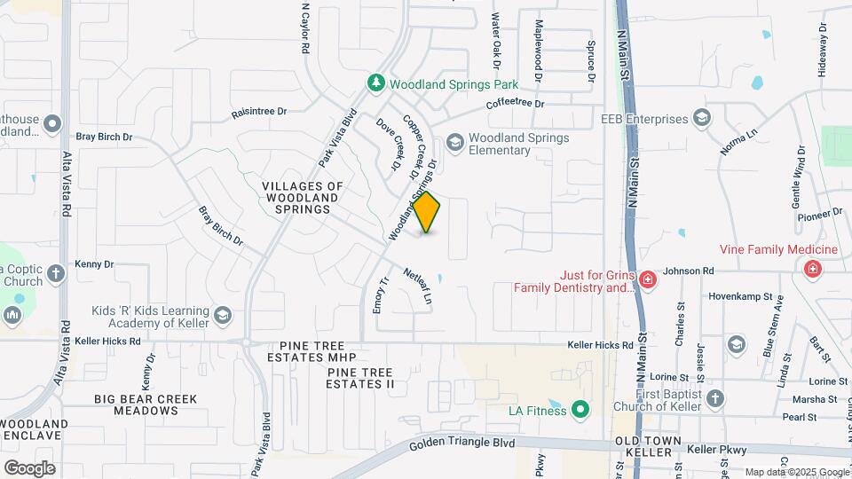 5436 Pecan Creek Cir Map and Location Details