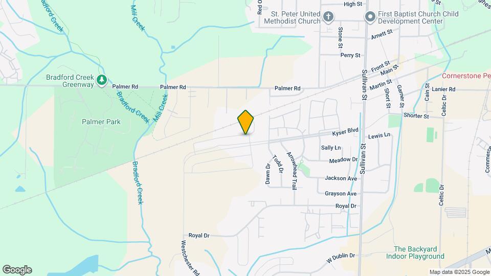 164 Rugby Dr Map and Location Details