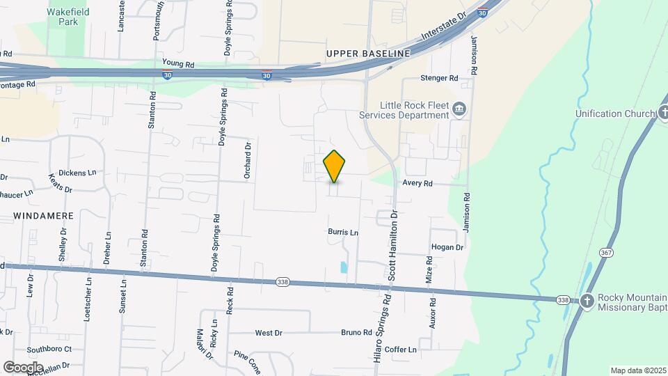3824 Community Ln Map and Location Details