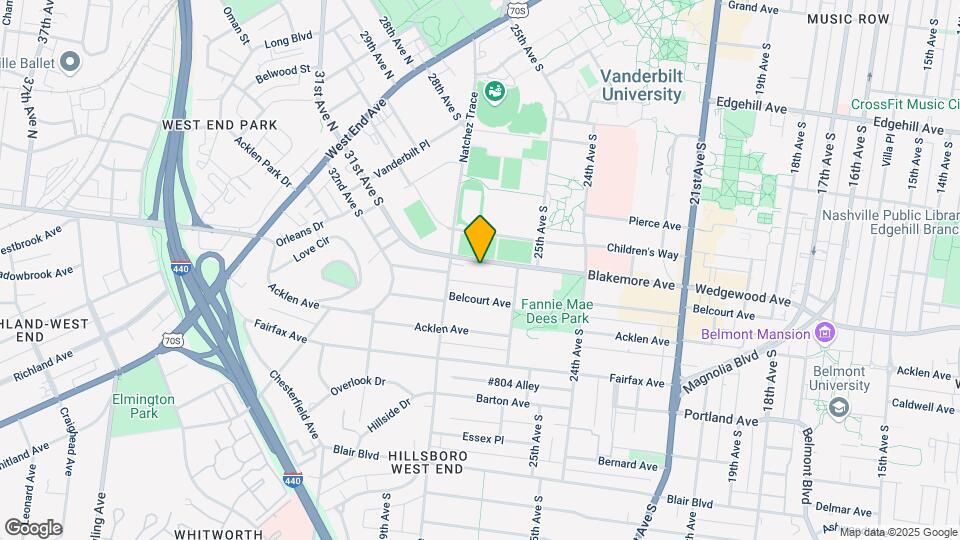 2645 Blakemore Ave, Unit 2645 Map and Location Details