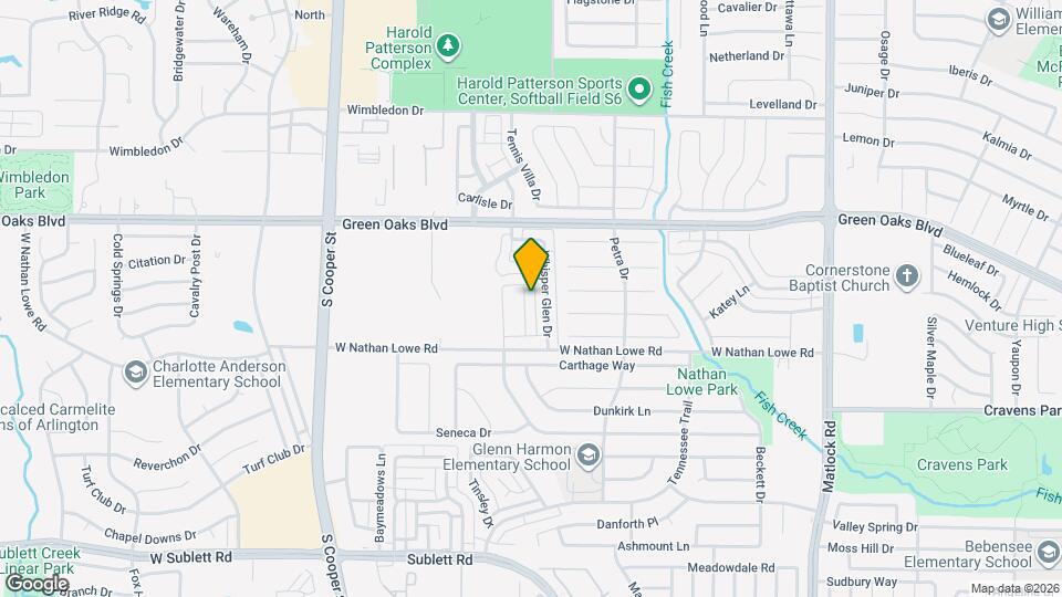 5509 Royal Meadow Ln Mapa y Detalles de la Ubicación